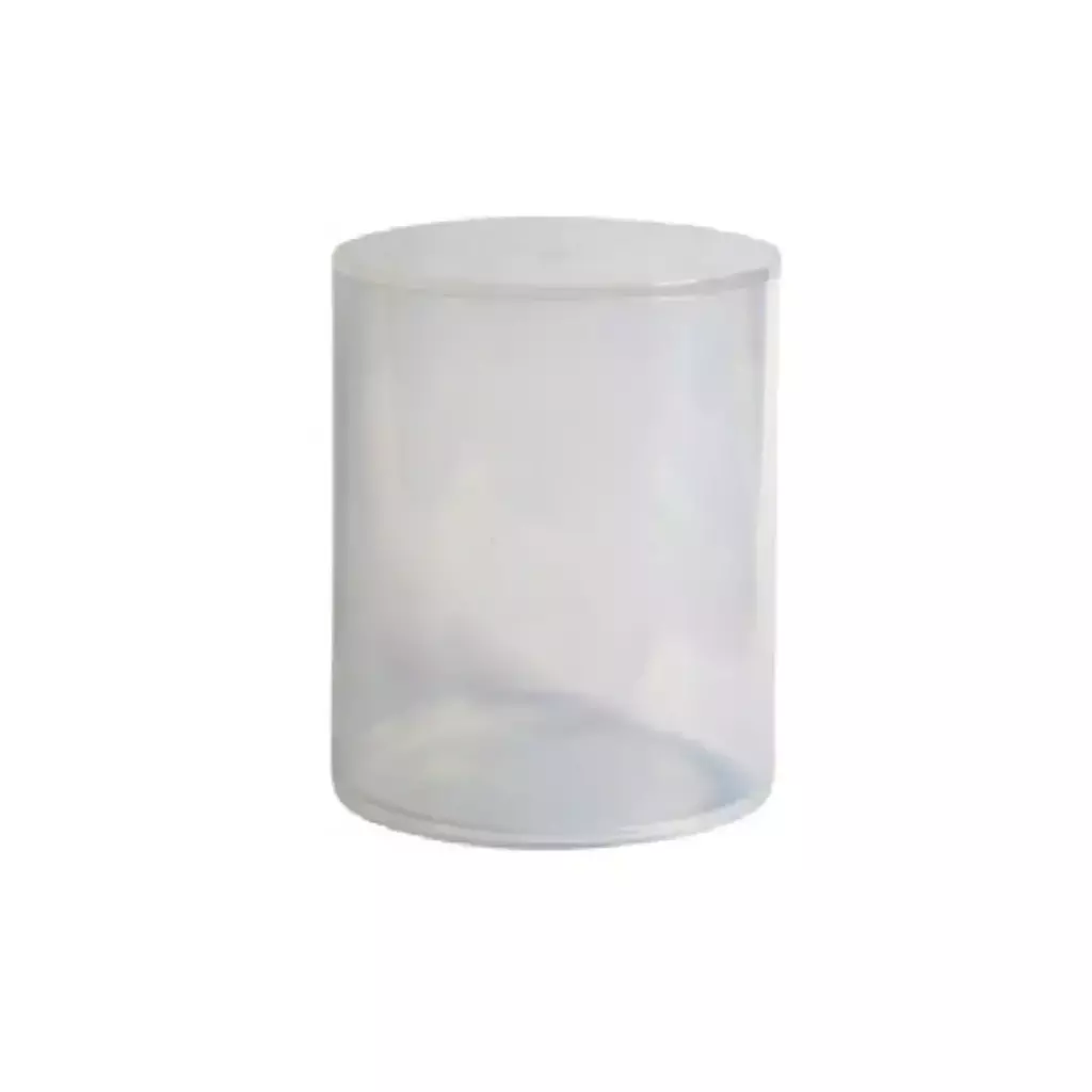 Tampa Tipo Sobretampa Cilíndrica Transparente para Frasco Body Splash 200 ml