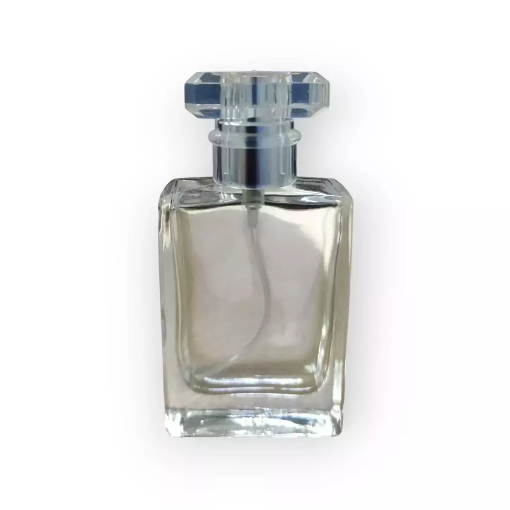 Vidro Perfume Carteira 30 ml com Válvula e Sobretampa Luxo
