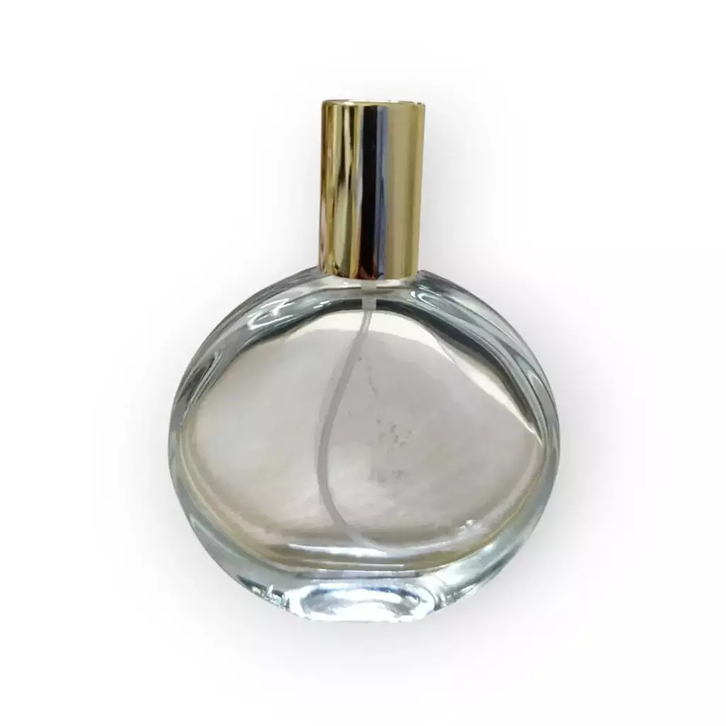 Vidro Perfume Lua 50 ml com Válvula Spray Luxo