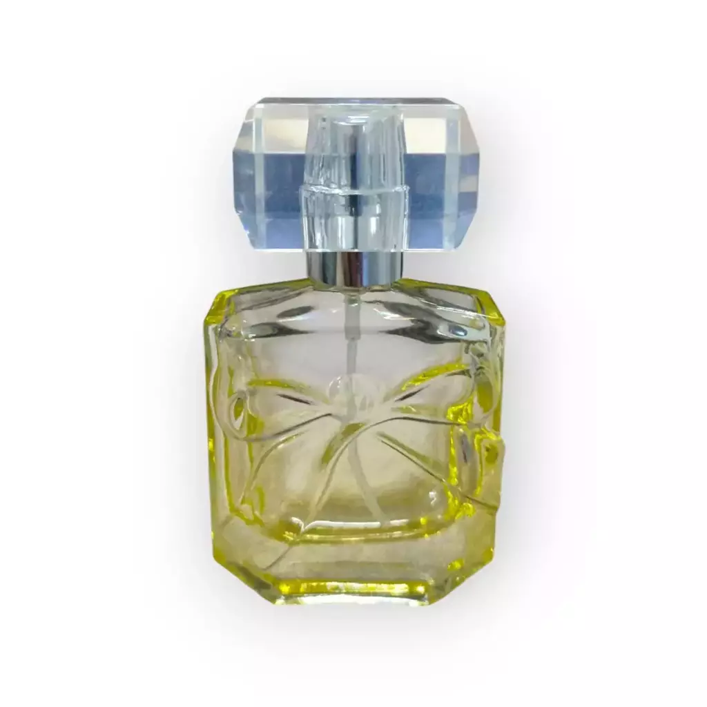 Vidro Perfume Laço Colorido 30 ml com Válvula Luxo Vidro Perfume Laço Colorido 30 ml com Válvula Luxo Cor - amarelo