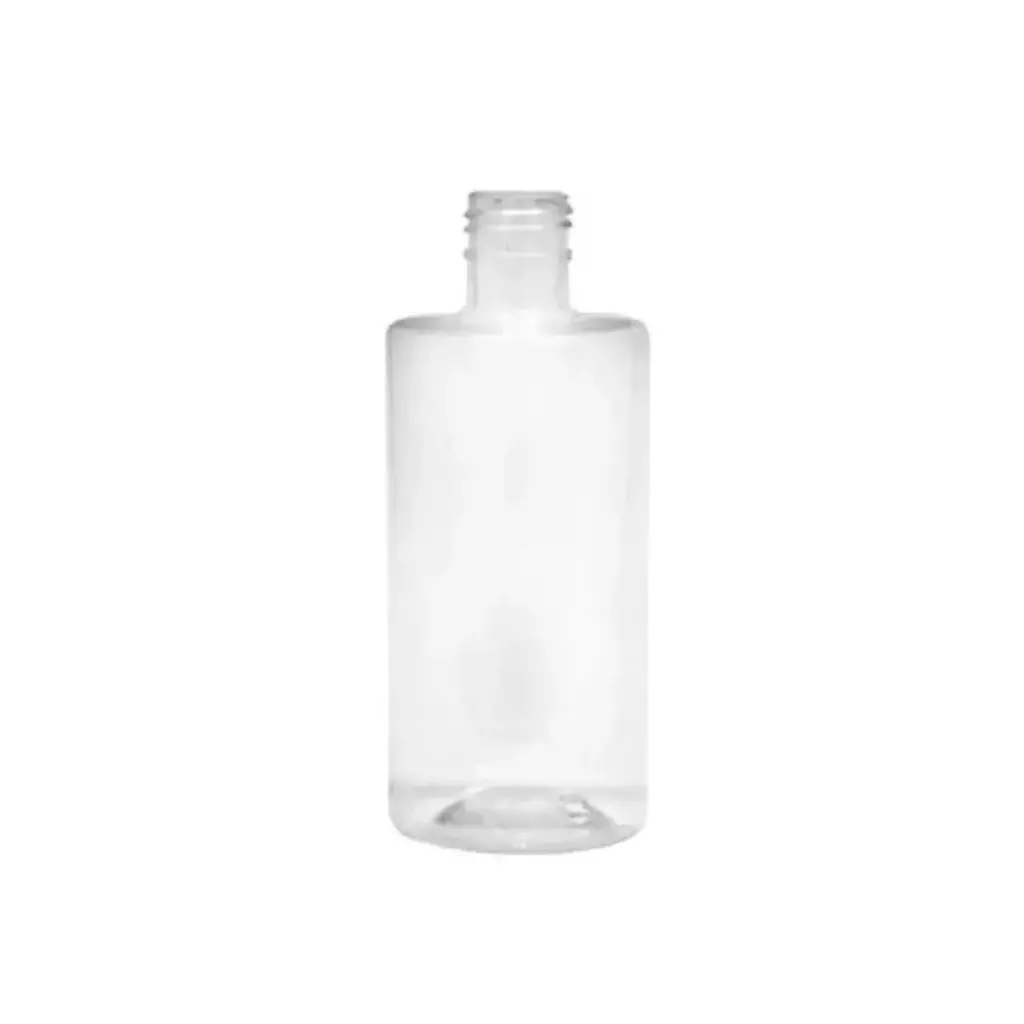 Frasco PET Cilindro Reto 250 ml Rosca 24/415 Transparente