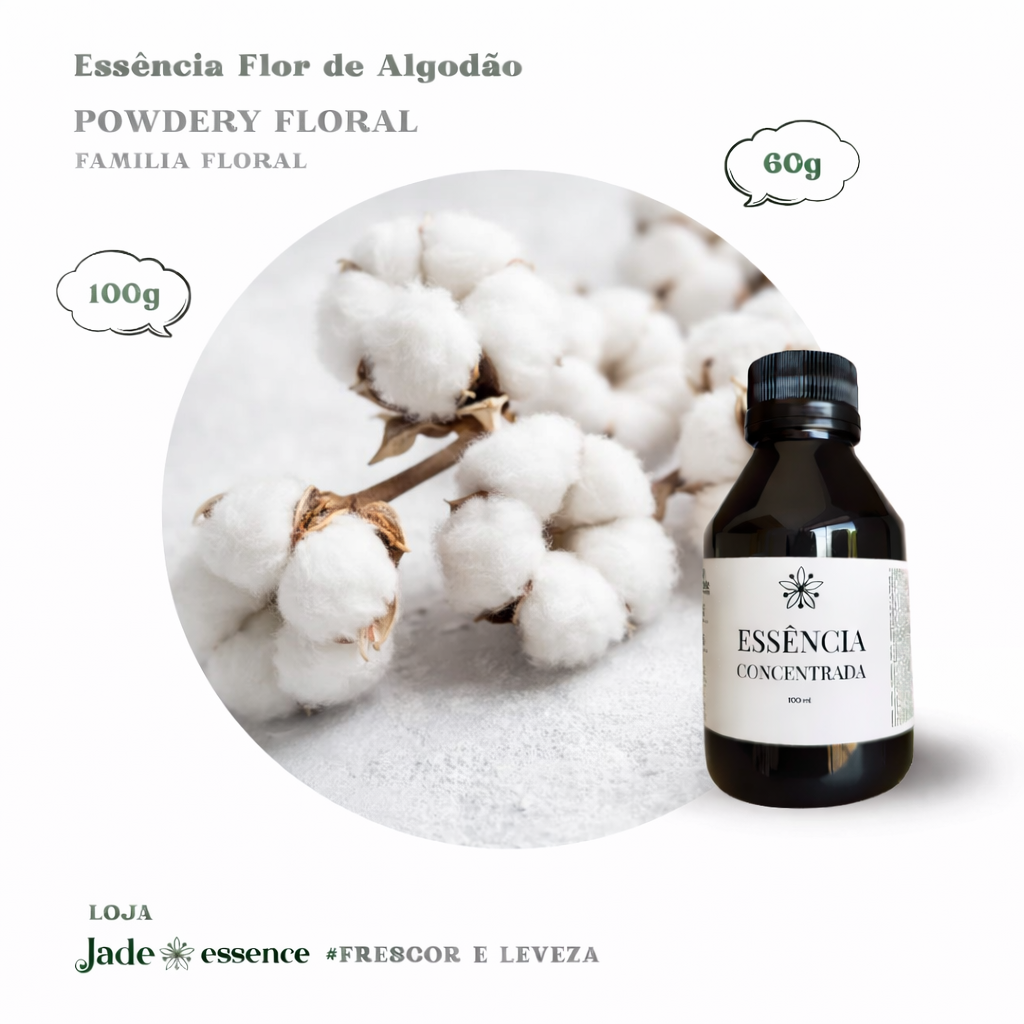 Essência Concentrada Flor de Algodão - Linha Universal - 100 ml