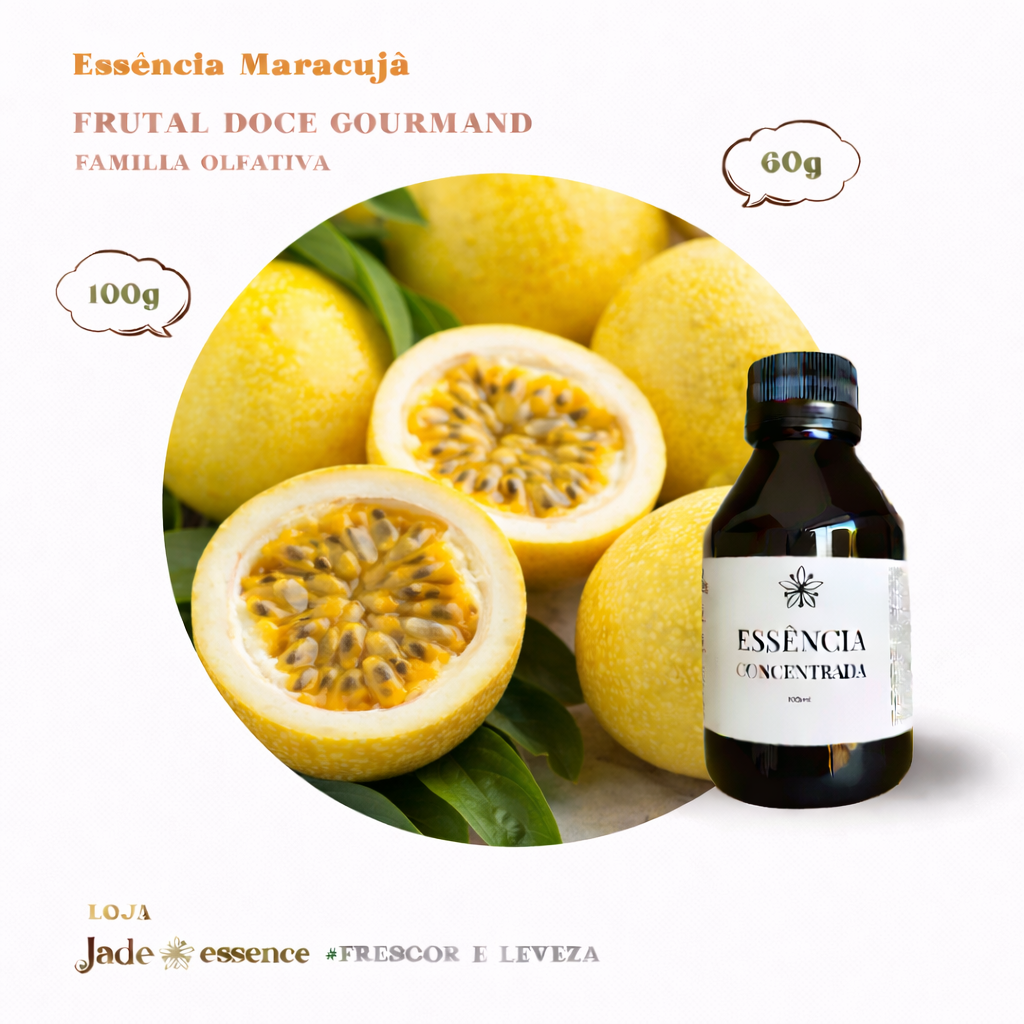 Essência Concentrada Maracujá - Linha Universal - 100 ml