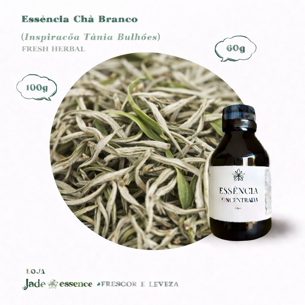 Essência Concentrada Chá Branco ( Tânia Bulhões) - Linha Universal - 100 ml