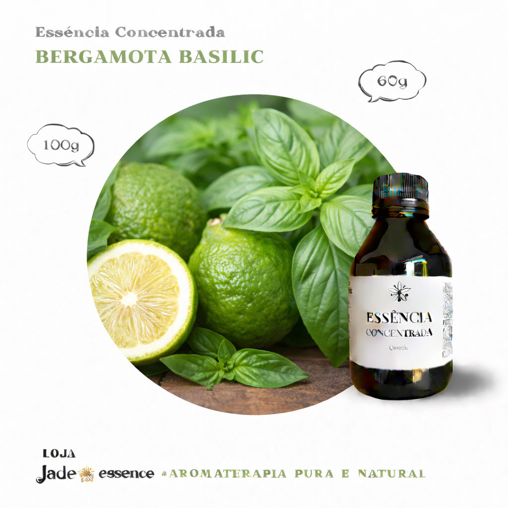 Essência Concentrada Bergamota Basilic - Linha Universal - 100 ml