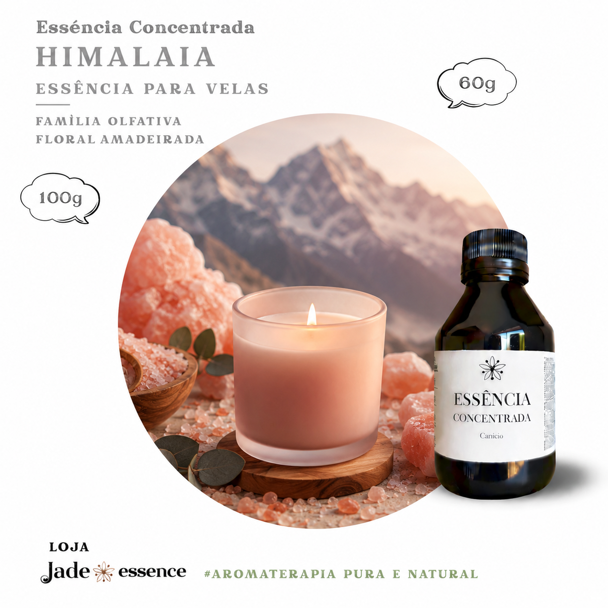 Essência Concentrada Himalaia - Linha Velas - 100 ml